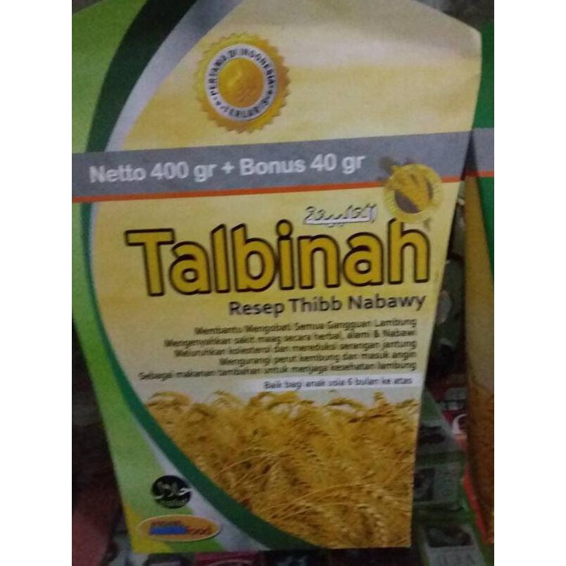 

Joss!! Talbinah Tepung Bubur Gandumuntuk Maag Ampuh