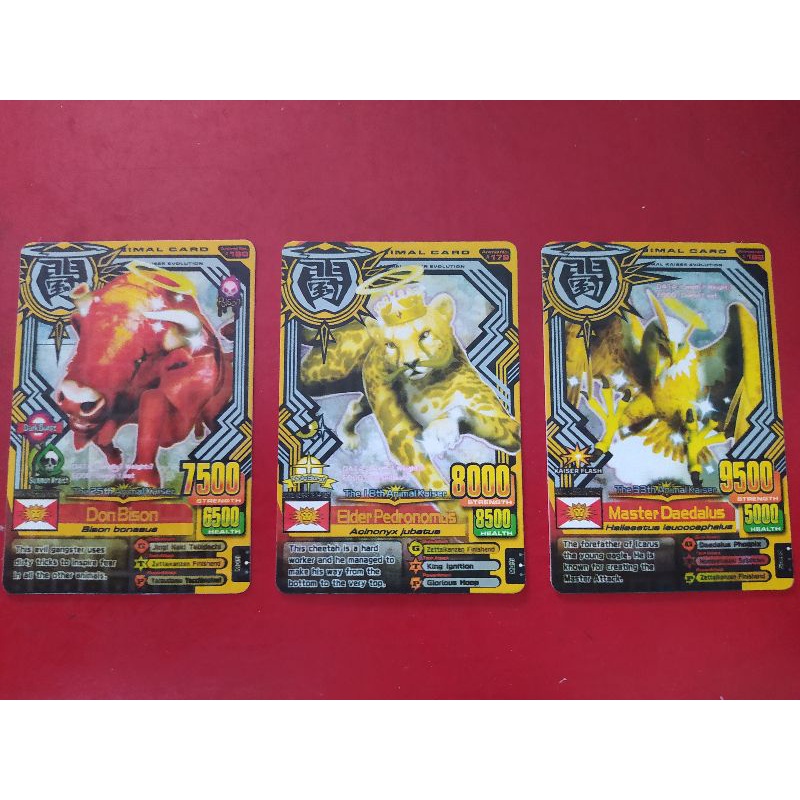 Jual Kartu Animal Kaiser Spesial - 3 Animal Card | Shopee Indonesia