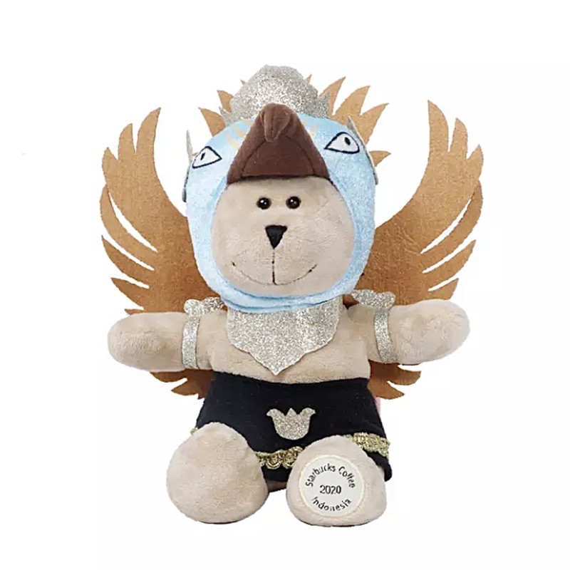 GWK Garuda Wisnu Kencana Bali Bearista Starbucks Indonesia Folklore Boneka Beruang Bear Doll Plush