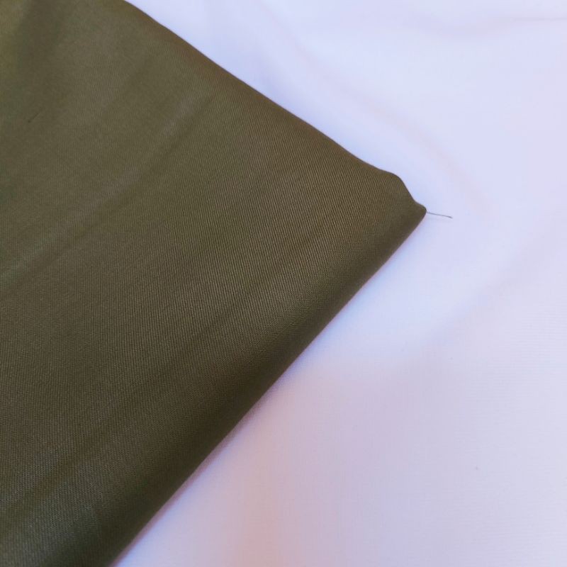 KAIN KATUN TOYOBO ROYAL MIX PER 0.5 METER-TYB  - ARMY TUA