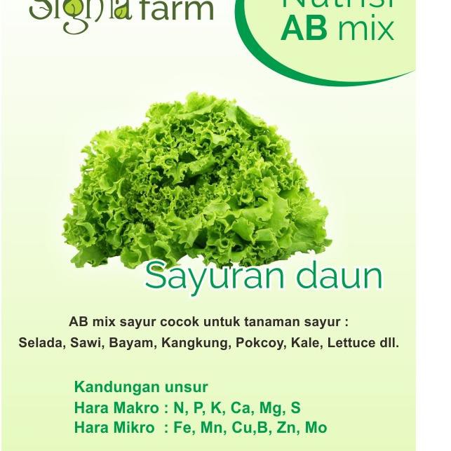 BISA COD Nutrisi AB mix Sayuran Daun | AB Mix Sayuran Daun Stok 500 mL