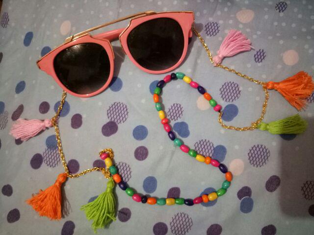 [cod] Tali Masker Kalung 2in1 Rantai Kacamata Tassel Ala Korea Premium Gratis Ongkir