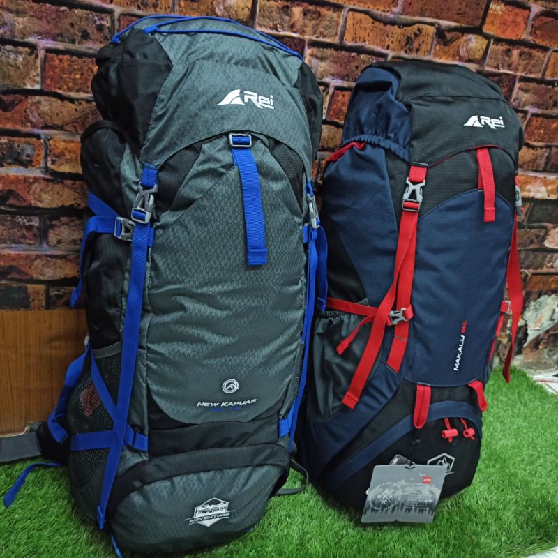 Tas Carrier New Kapuas 60+5L Tas Gunung Rei Original