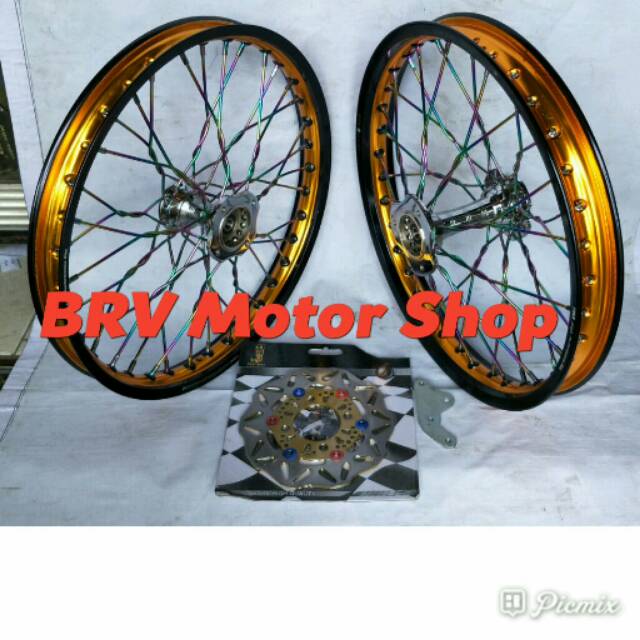 Velg Vixion Old Vixion Nvl New Tromol Becak Bonus Piringan Velg Jari Kepang Atau Pelintir Velg Tdr