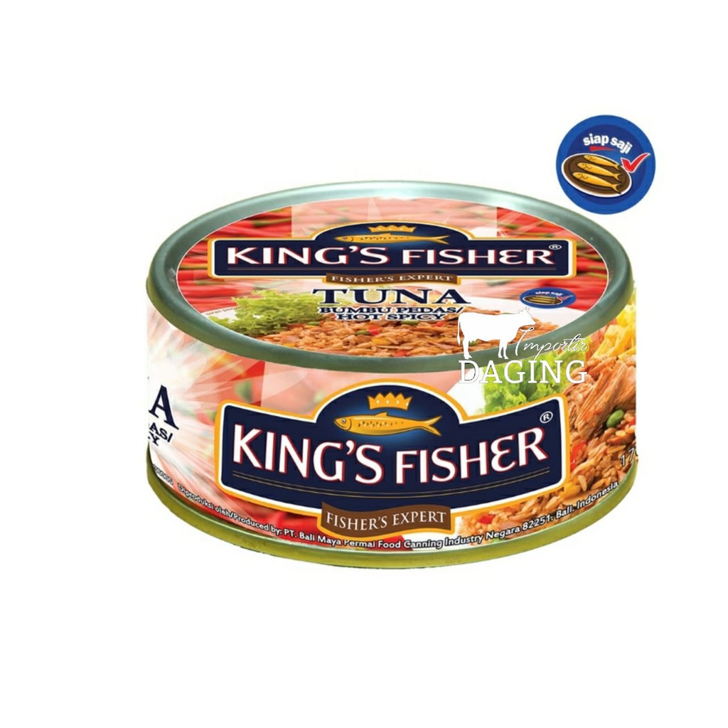 

King's Fisher Tuna Pedas / Ikan Tuna Kaleng Pedas