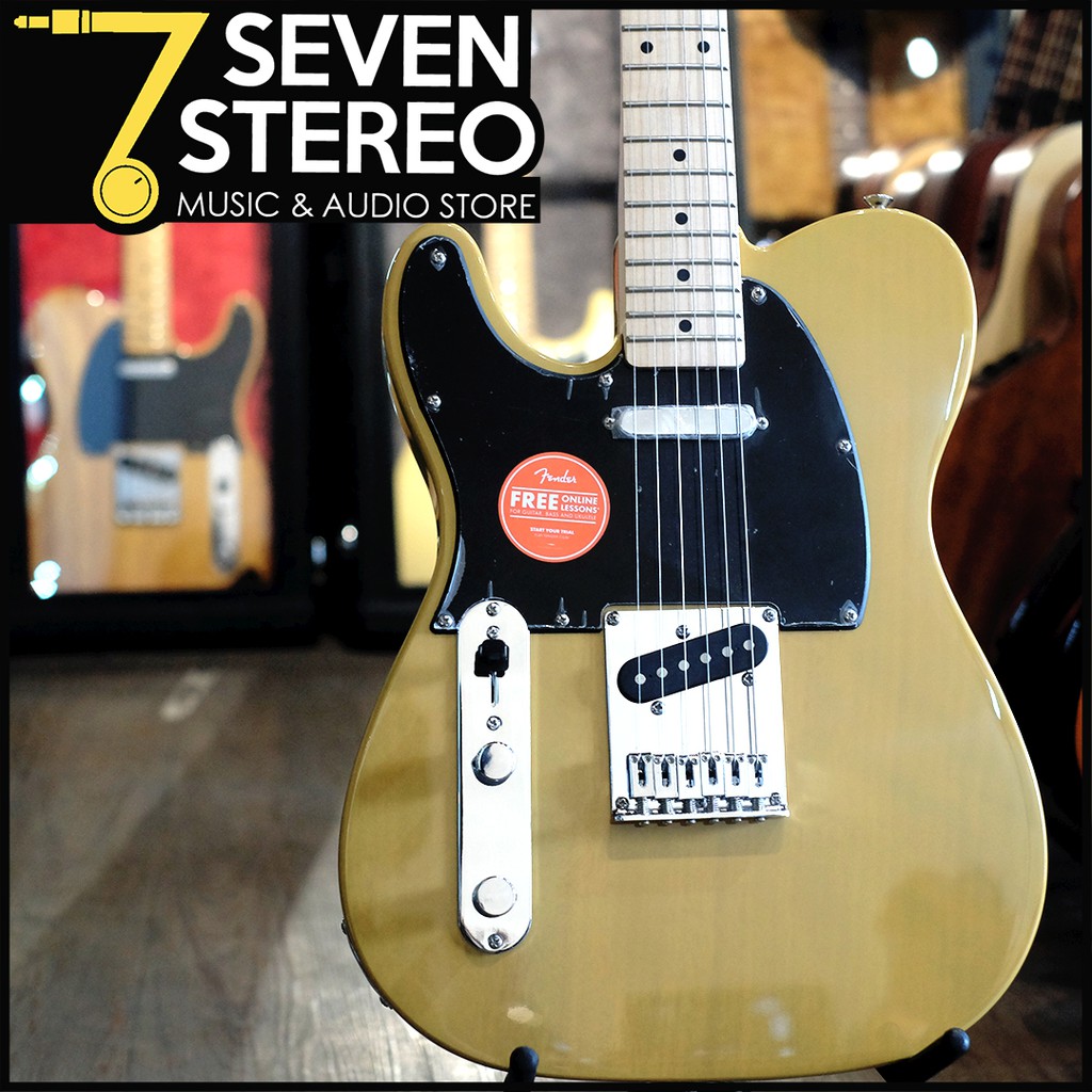 Squier Affinity Telecaster Butterscotch Blonde Left Handed