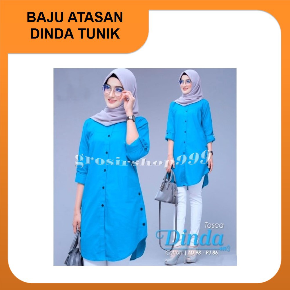 TERLARIS ATASAN WANITA MUSLIM DINDA TUNIK