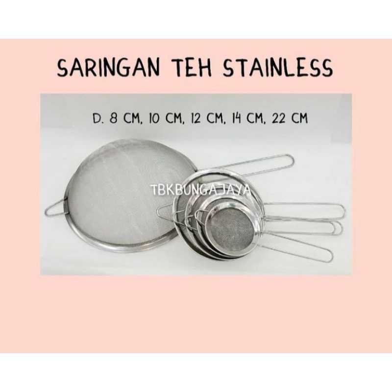 

SARINGAN TEH STAINLESS