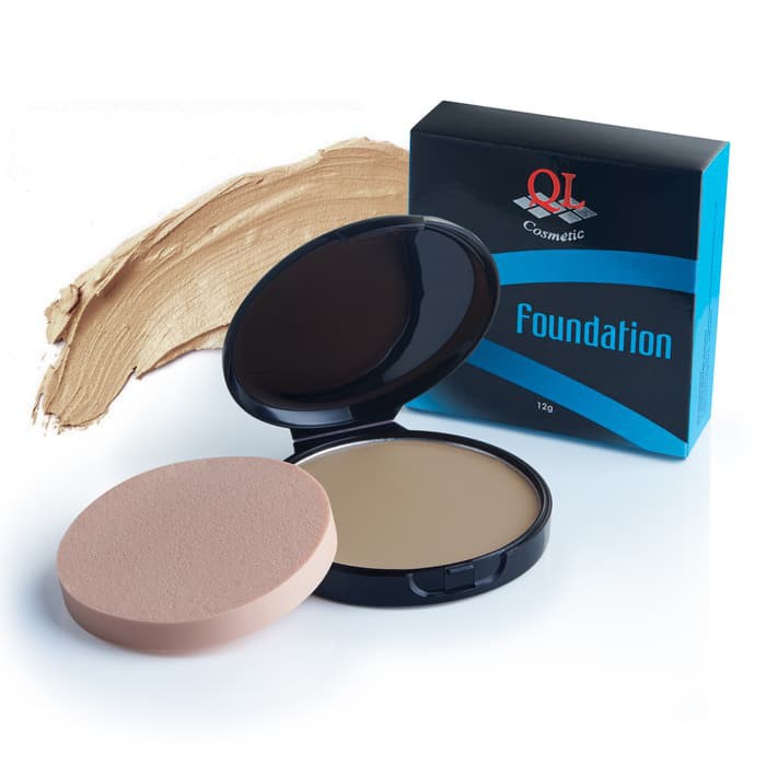 Ql Cosmetic Foundation Alas Bedak 12GR