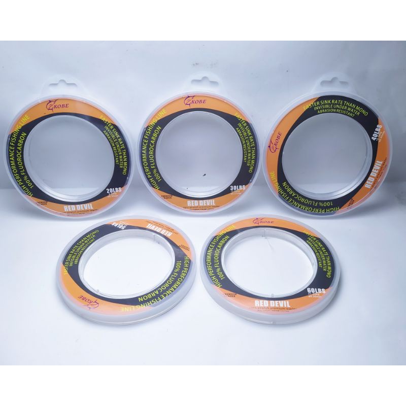 senar leader kobe fluorocarbon 100%