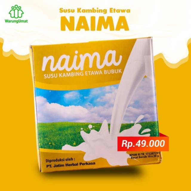

Susu kambing etawa NAIMA