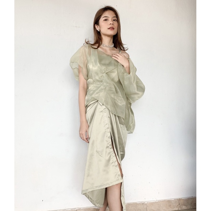 Hyuna Set by NAMELIS (Set Organza / Set Kondangan / Baju Pesta)-4