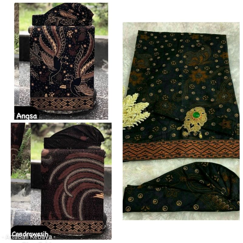 Set Saput & Udeng batik