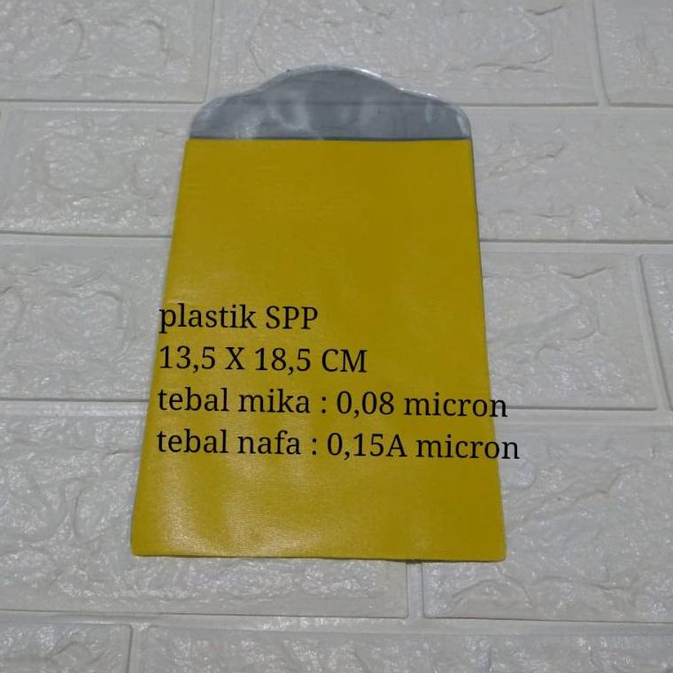 

⸨QiG♛⸩ ⭐️ plastik SPP,, kombinasi warna 13,5X18,5cm ||Pasti.murah