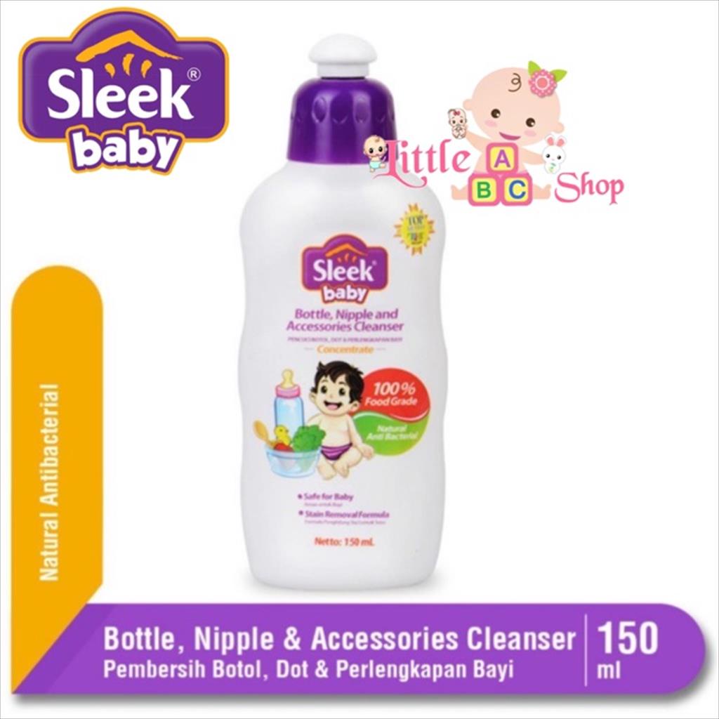 Sleek Bottle Nipple and Baby Accessories Cleanser 150ml