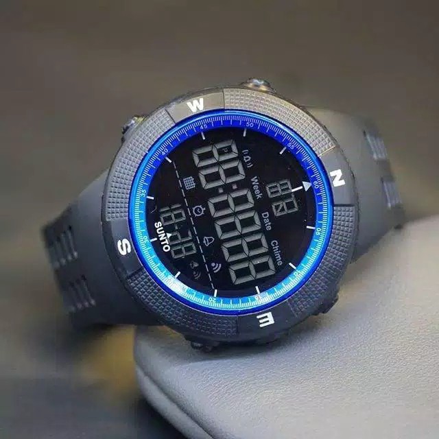 Jam Tangan Pria Sporty Outdoor Sunto Amfibi Strap Rubber