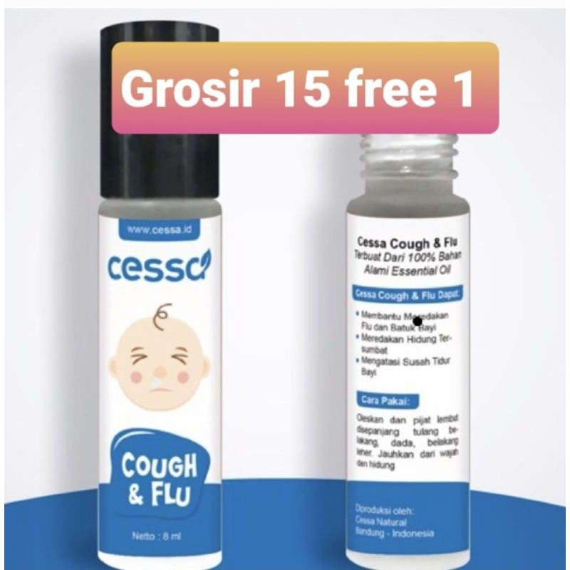 GROSIR CESSA COUGH N FLU BELI 15 FREE 1