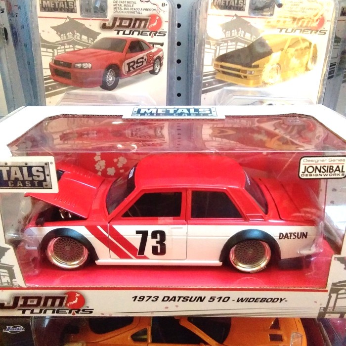 RSPS METALS DIE CAST 1973 DATSUN 510 DIECAST JDM TUNERS DATSUN 1973