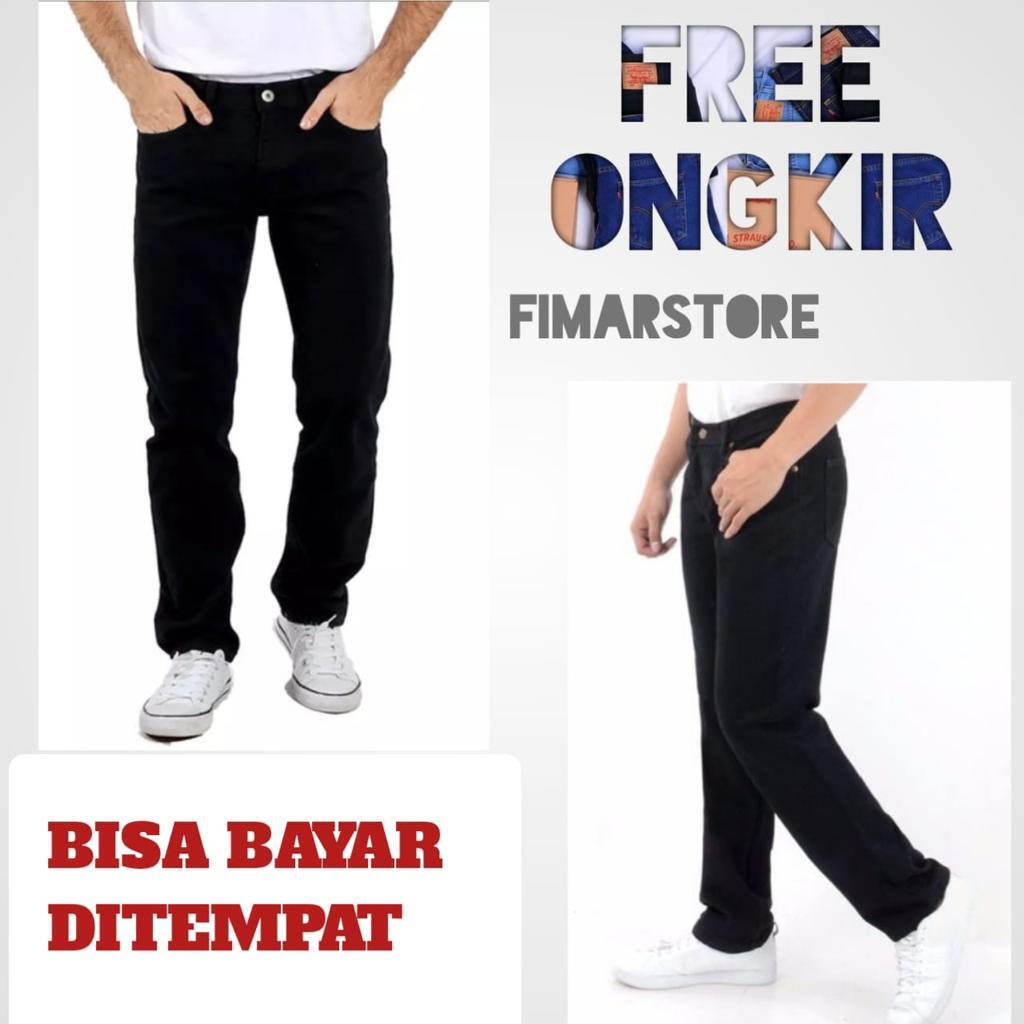 Celana Jeans Pria Panjang Standar Reguller Dewasa Terbaru Premium Original
