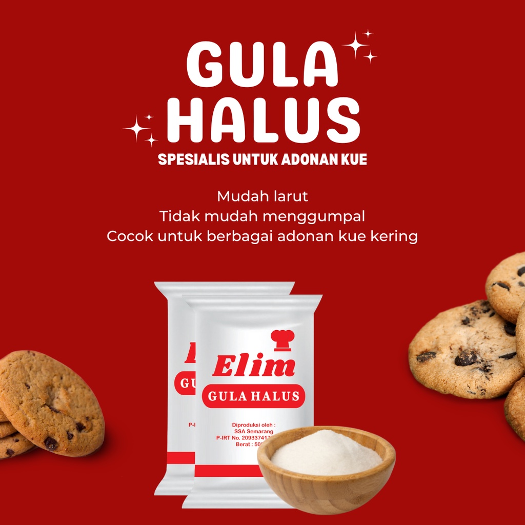 Elim Gula Halus 250 Gr