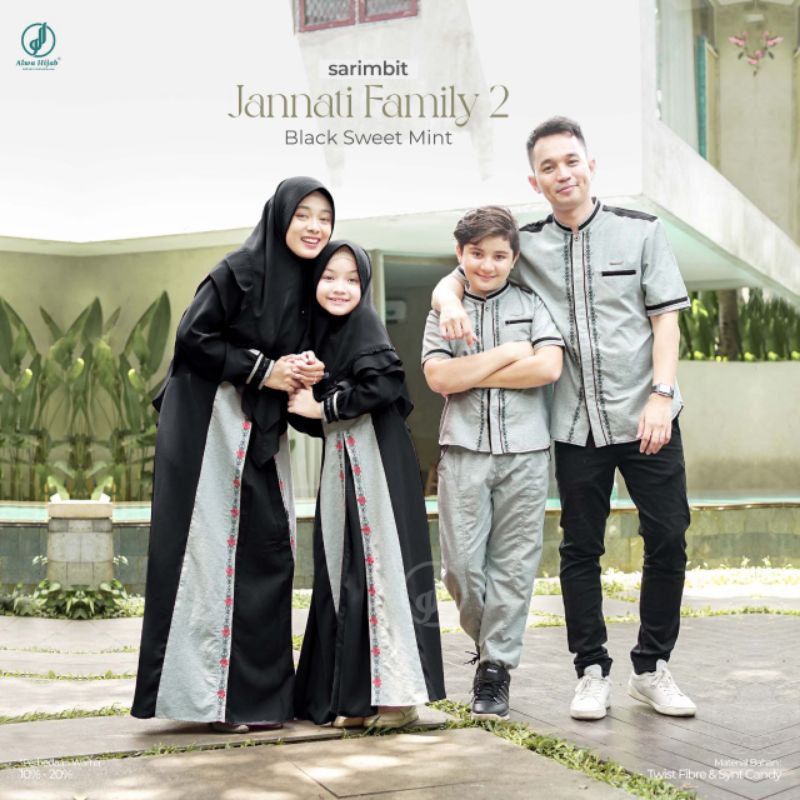 Ready Sarimbit JANNATI Family Series❤ ori by@alwahijab