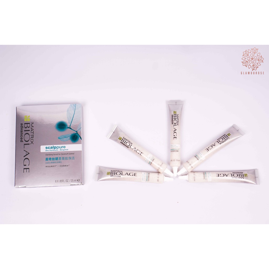 ❤️Glamouroseshop❤️ Matrix Biolage Scalppure Clarifying Scrub for Dandruff Control 25 ml