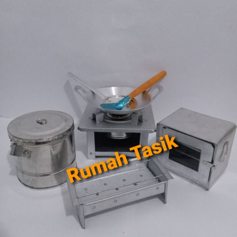 Set Kompor Mini Spertus Anak Mainan Masak Masakan Anak Paket Kukus Promo Rumah Tasik