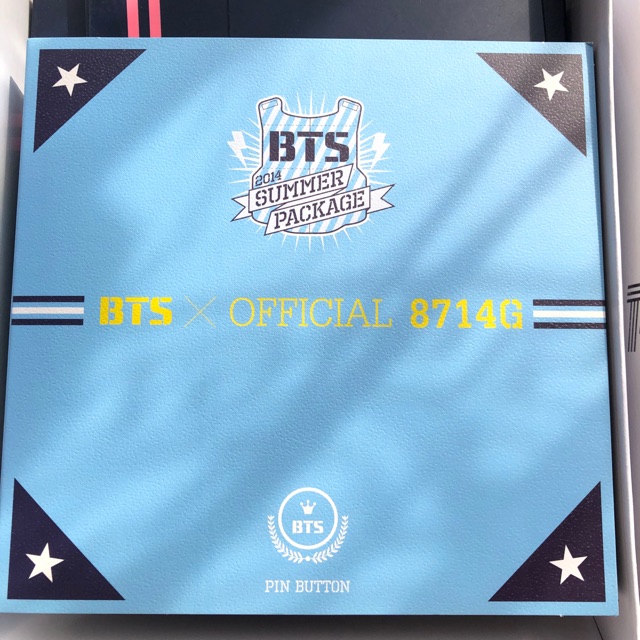 BTS summer package 2014 pin button set / BTS summer package