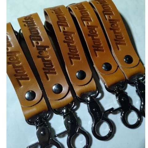 Keychain Leather Classic/Gantungan Kunci Kulit Sapi Asli