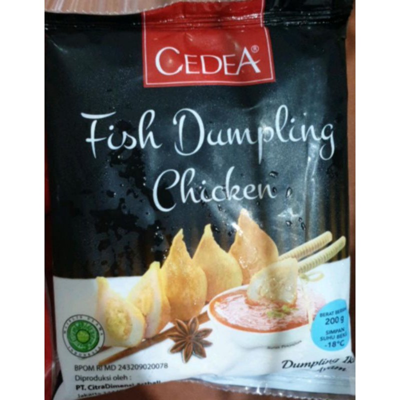 

Cedea Dumpling Ayam 200 gram//PLUS SAUS TERIYAKI