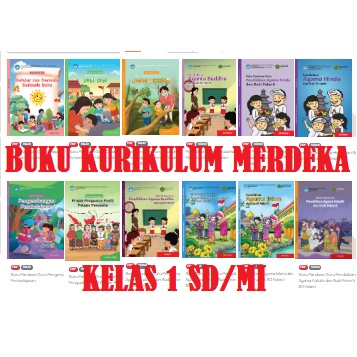 Jual Buku Paket Kurikulum Merdeka Untuk Siswa SD / MI Kelas 1 ...