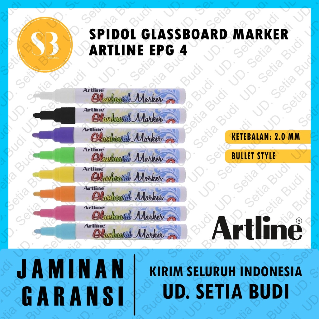 

Spidol Glassboard Marker Artline EPG 4