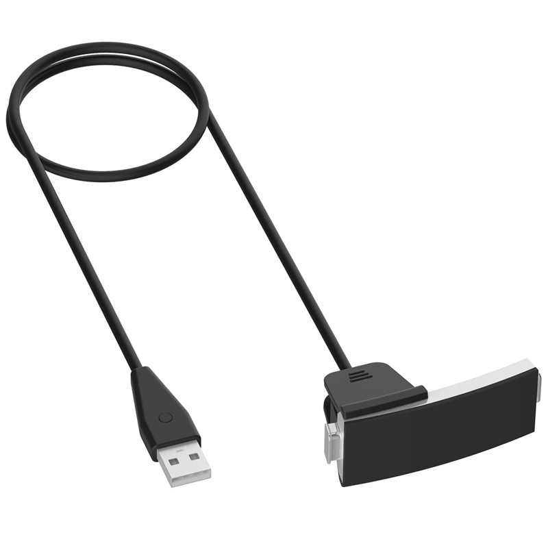 Vivi Kabel Charger Usb Pengganti Dengan Tombol Reset Panjang 1m Untuk Fitbit Alta Hr