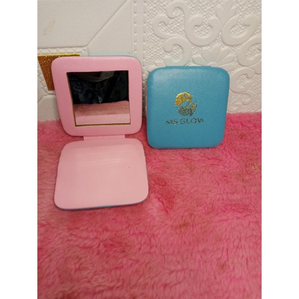 CERMIN LIPAT MS GLOW / CERMIN LIPAT GLOW UP / KACA LIPAT MS GLOW / KACA LIPAT GLOW UP-Biru MS glow/Cosme