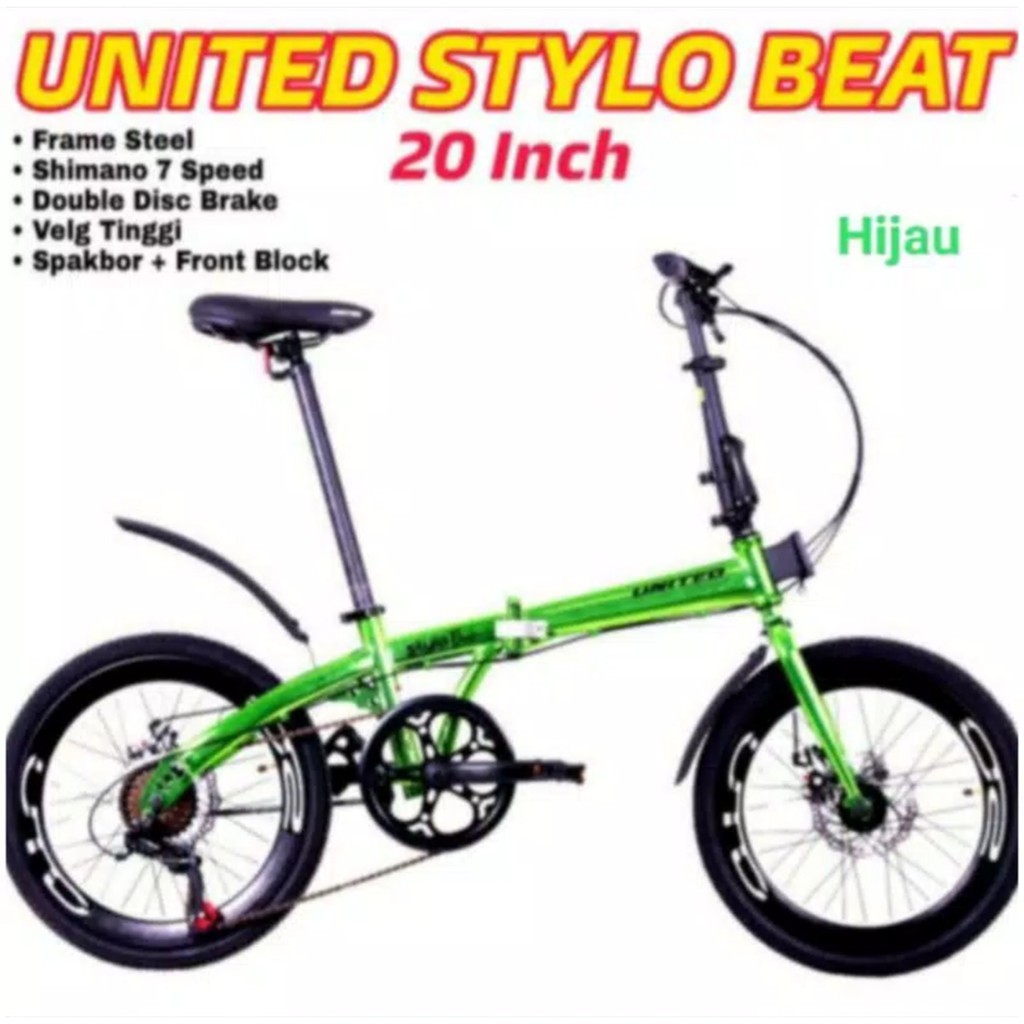 Sepeda lipat United Stylo Beat