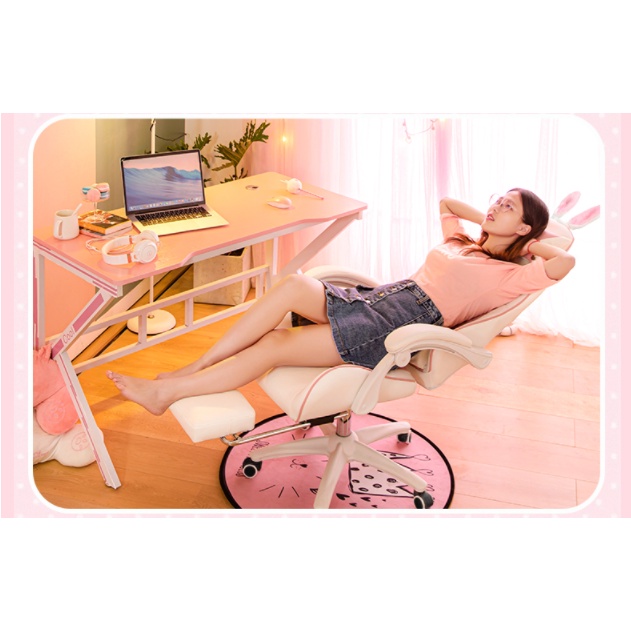 Bangku Gaming Kursi Gaming Chaho Chair Kursi Kerja Hidrolik Horizontal Footrest Kursi Balap