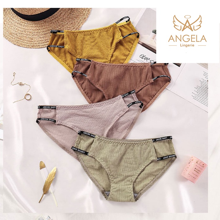 ANGELA PREMIUM JAPAN Bra BH Push Up Set Tanpa Kawat Celana Dalam Wanita Bikini Sport Beha Lingerie Korea Fashion Bralette Remaja Perempuan Sexy Pakaian Dalam COD Renang Motif Bunga Cewek Pita Bunga Murah Vivi Jumbo Bralette