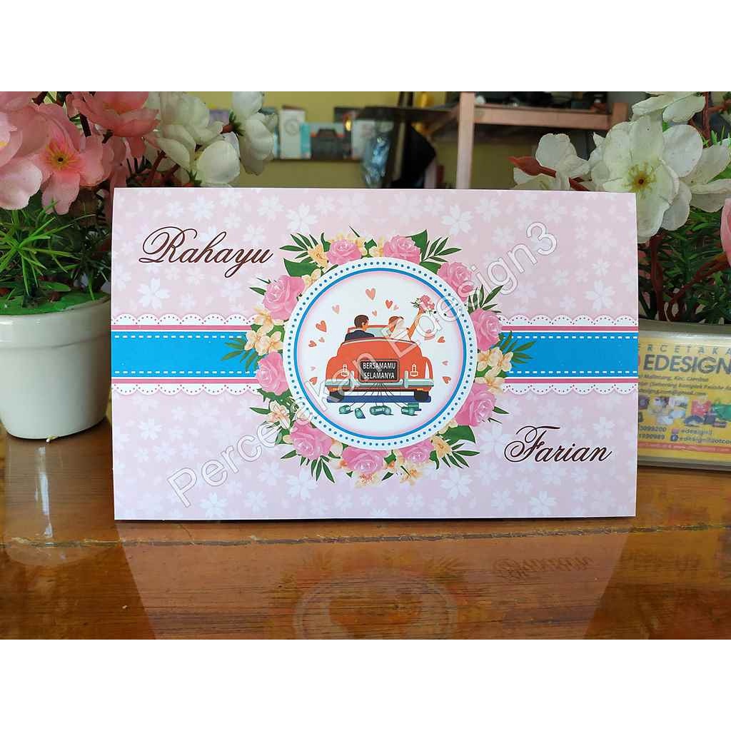Cetak Blangko Undangan ERBA 88193 Undangan Nikah Pernikahan / Khitan