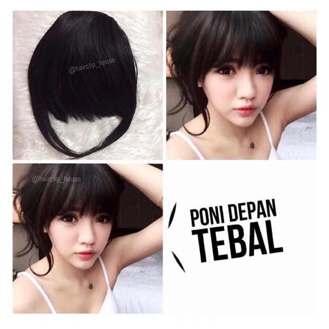 PONI DEPAN / FLAT BANGS / PONI PALSU ALITA