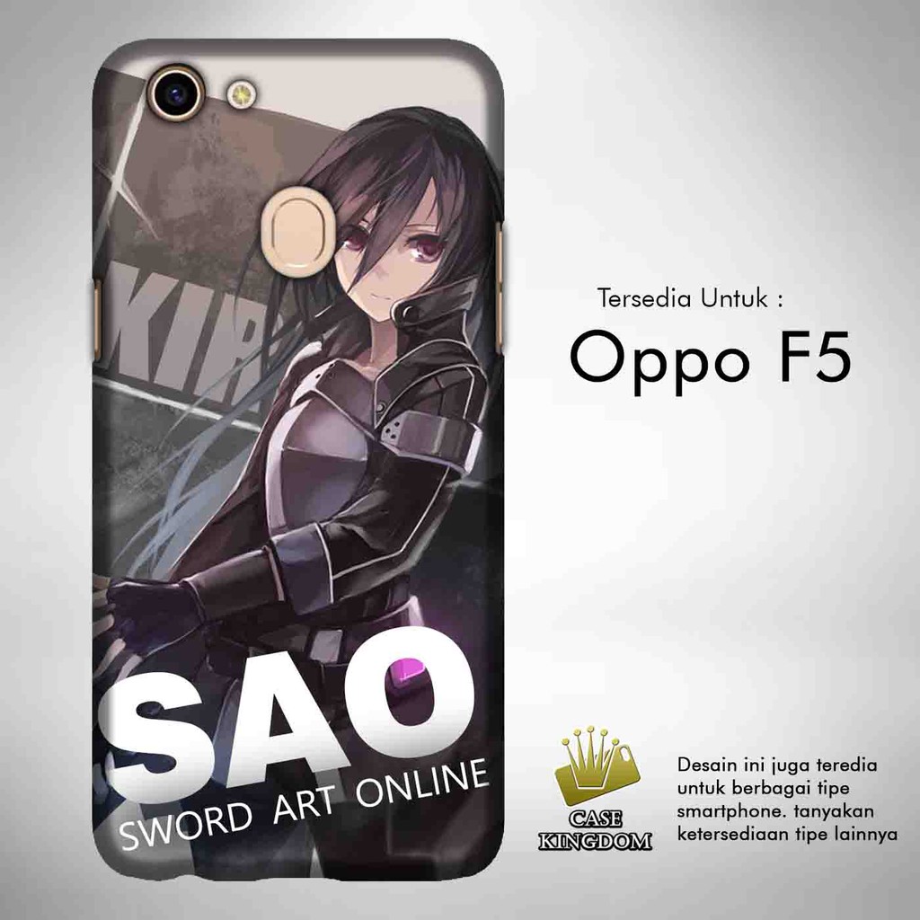 Anime Sword Art Online 3 Casing Custom Oppo F5 Case
