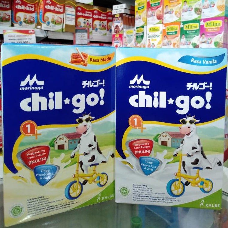 

Susu Morinaga Chil go 3+ plus Vanila/Madu 700 gram