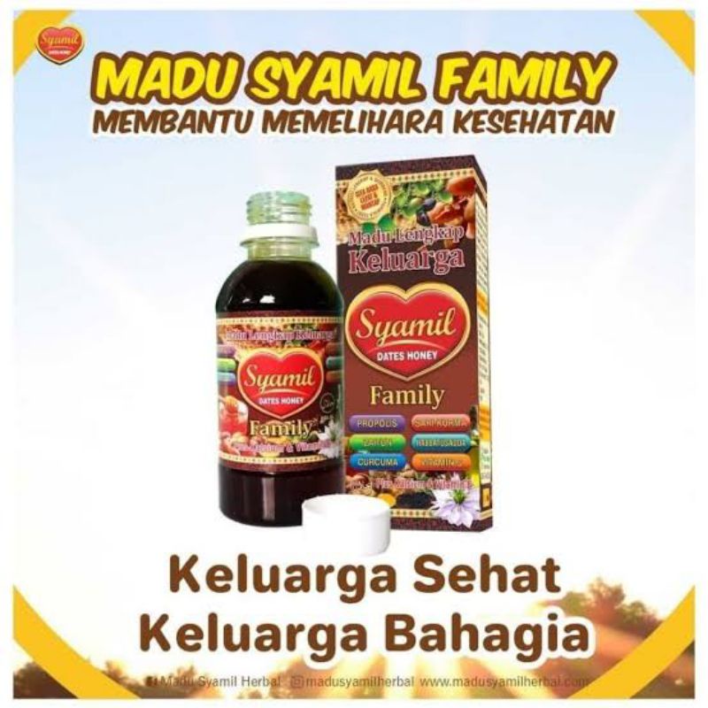 

Madu Syamil Family Dates Honey 200ml
