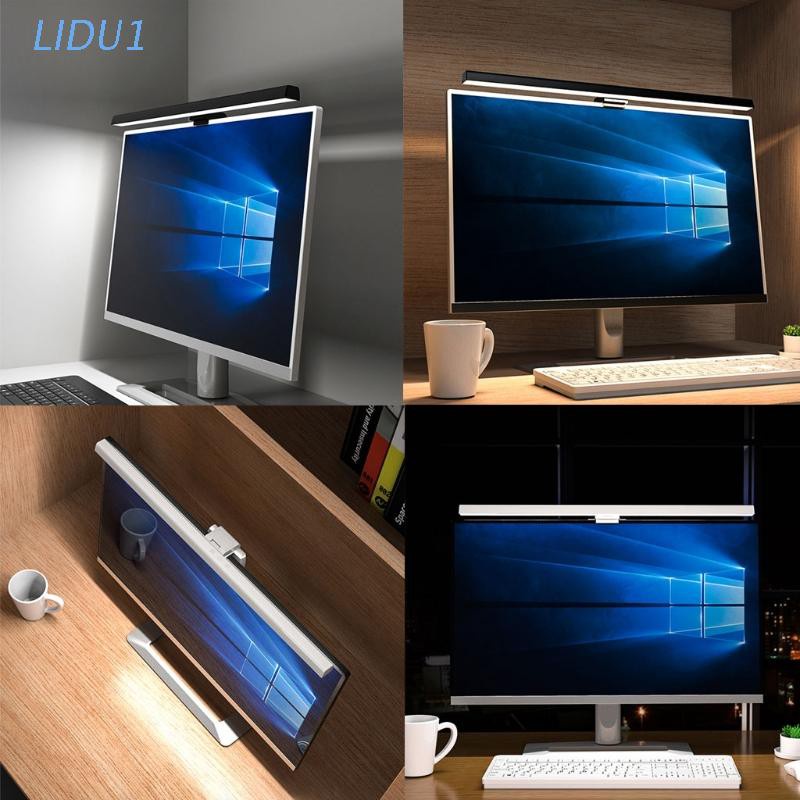 Lidu1 Lampu Baca Led Usb Untuk Layar Monitor Lcd Komputer