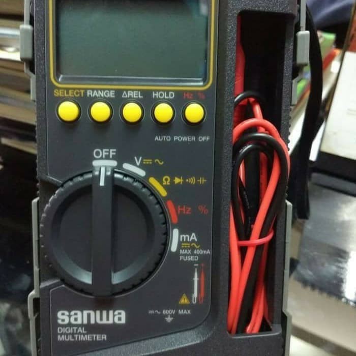 MULTITESTER DIGITAL SANWA CD 800a / SANWA DIGITAL MULTIMETER CD 800a