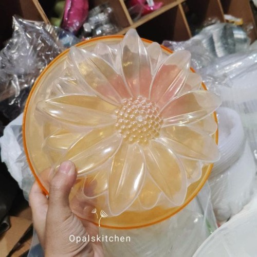 Cetakan Loyang Agar2 Mini Bentuk Bunga Matahari Cantik - Puding / Agar Agar / Jelly / Kue Kukus