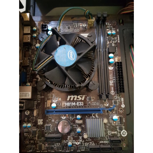 Paketan mobo + procesor no display