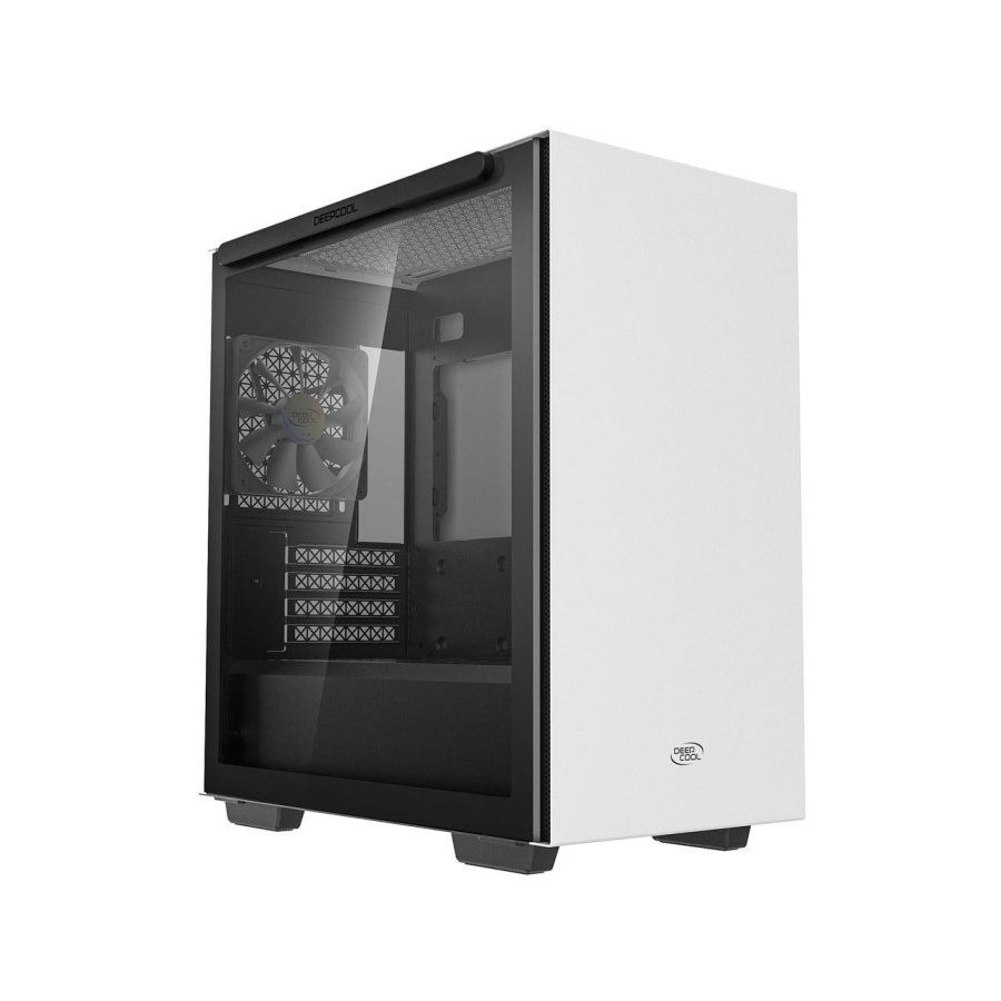 Deepcool Macube 110 WHITE Tempered Glass mATX Gaming Case