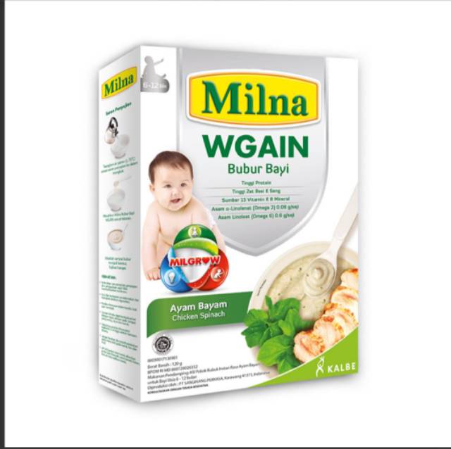 Milna Wgain 6+ dan 8+ 120 gr