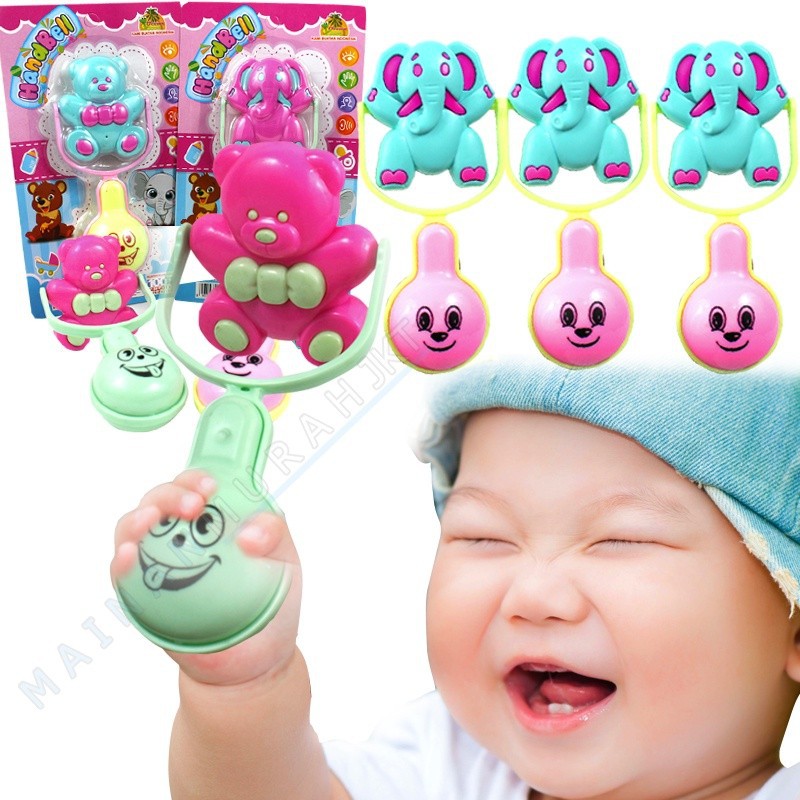 Mainan Kerincingan Bayi Lucu - Handbell Bayi