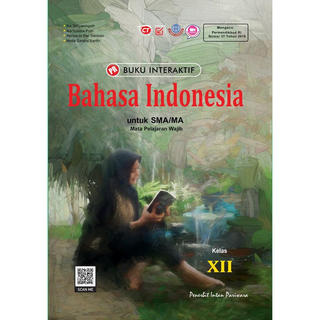 Buku PR LKS SMA Kelas 12,Kelas XII Intan Pariwara [Kur 2013] TH 2021/2022-Bhs Indonesia